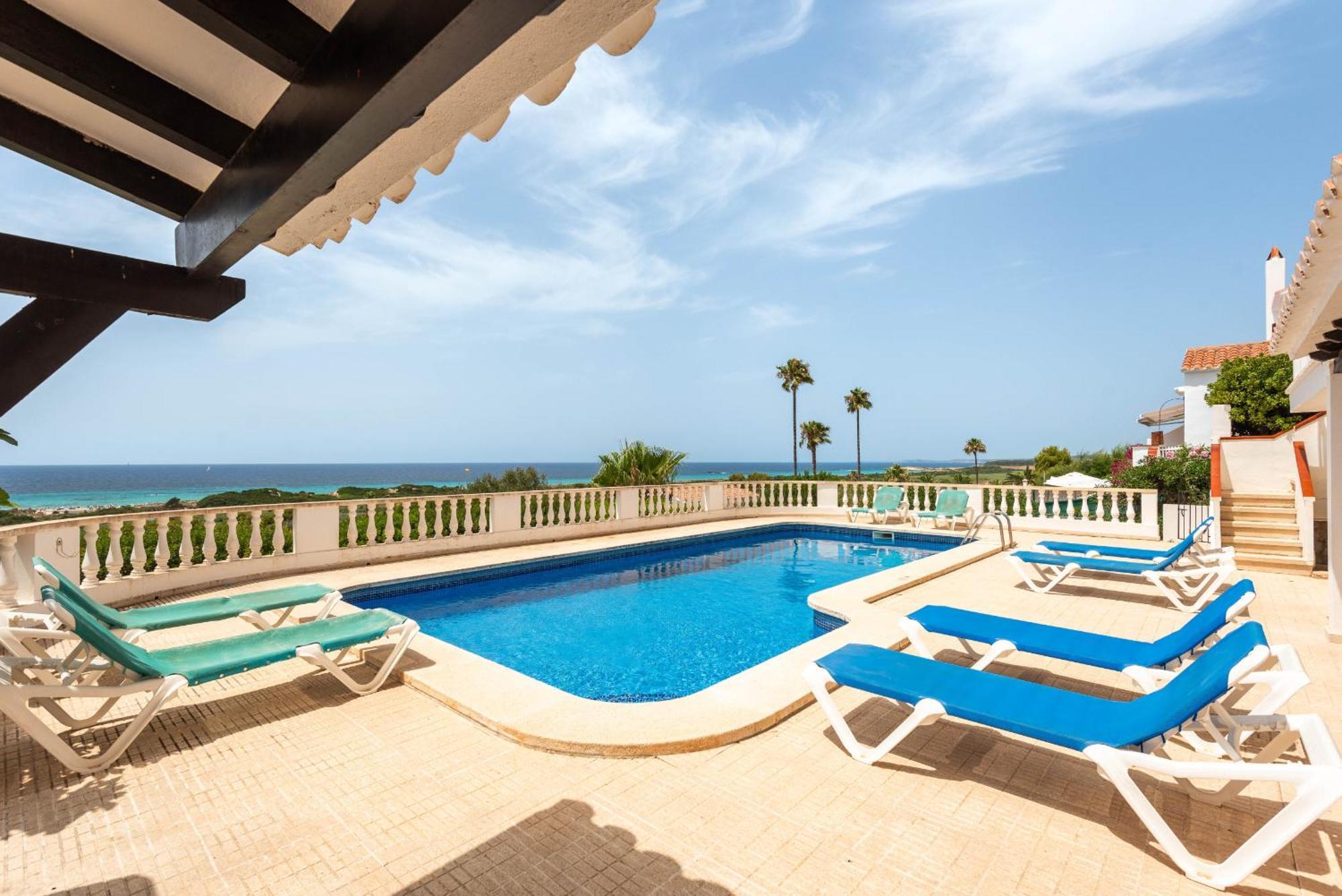 Villa Esplendor Son Bou Bagian luar foto