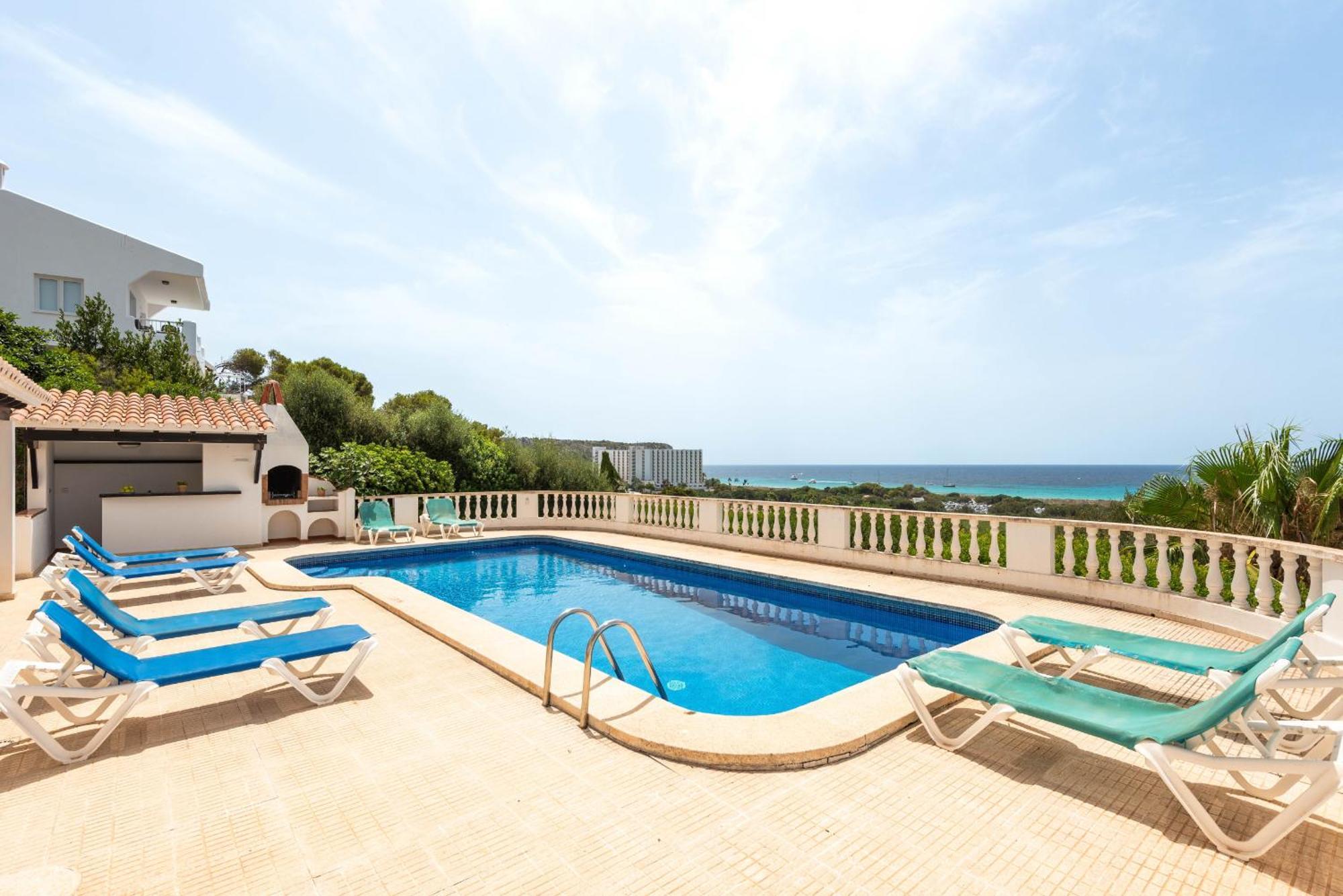 Villa Esplendor Son Bou Bagian luar foto