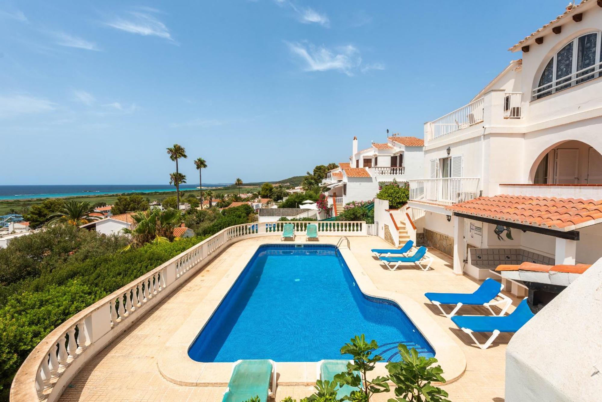 Villa Esplendor Son Bou Bagian luar foto