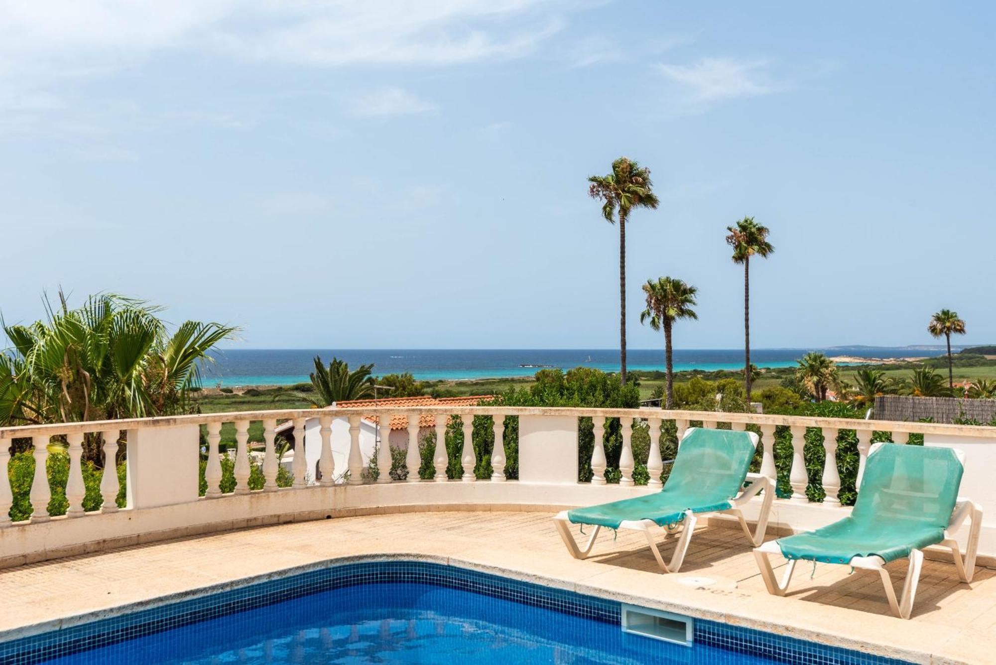 Villa Esplendor Son Bou Bagian luar foto