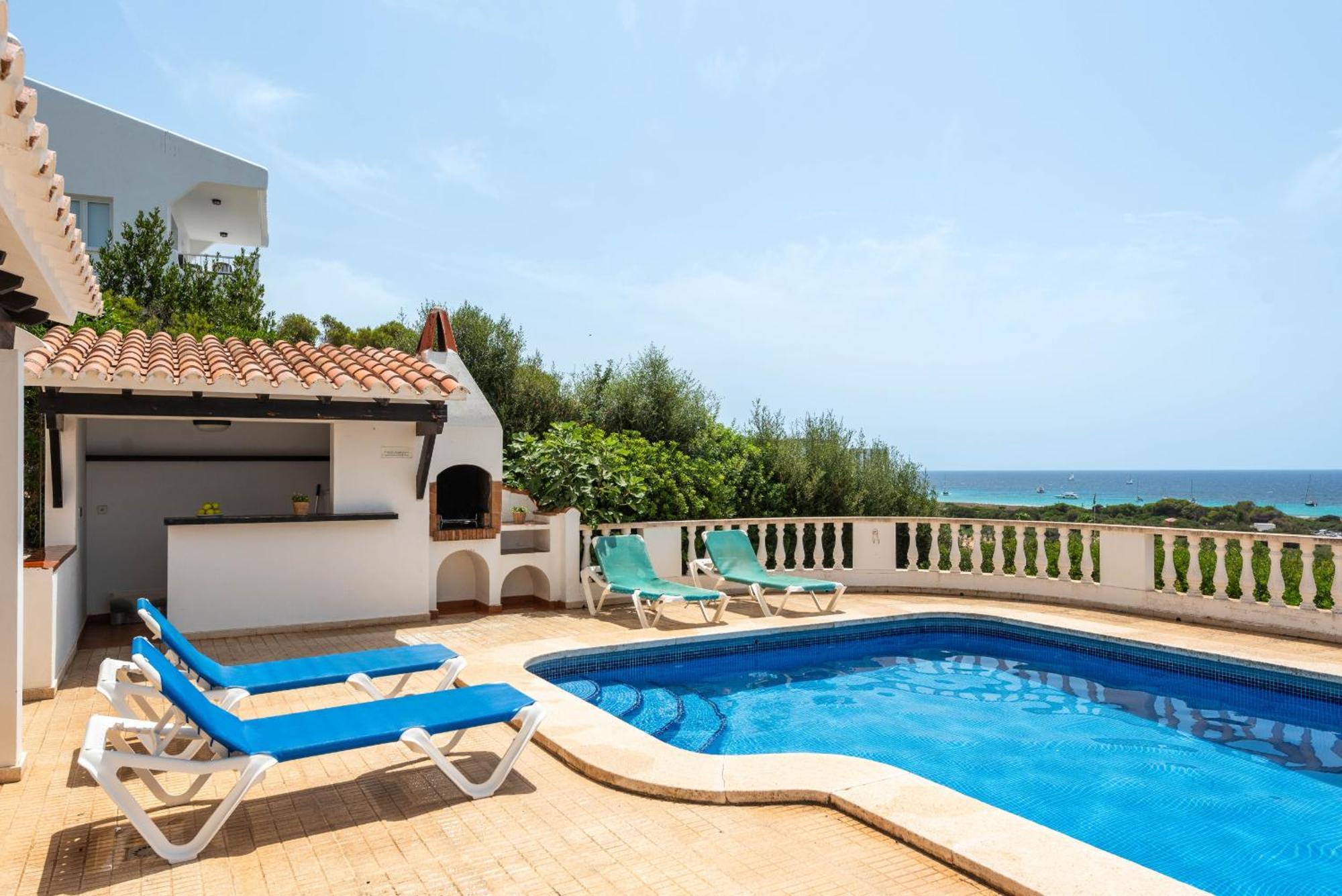 Villa Esplendor Son Bou Bagian luar foto