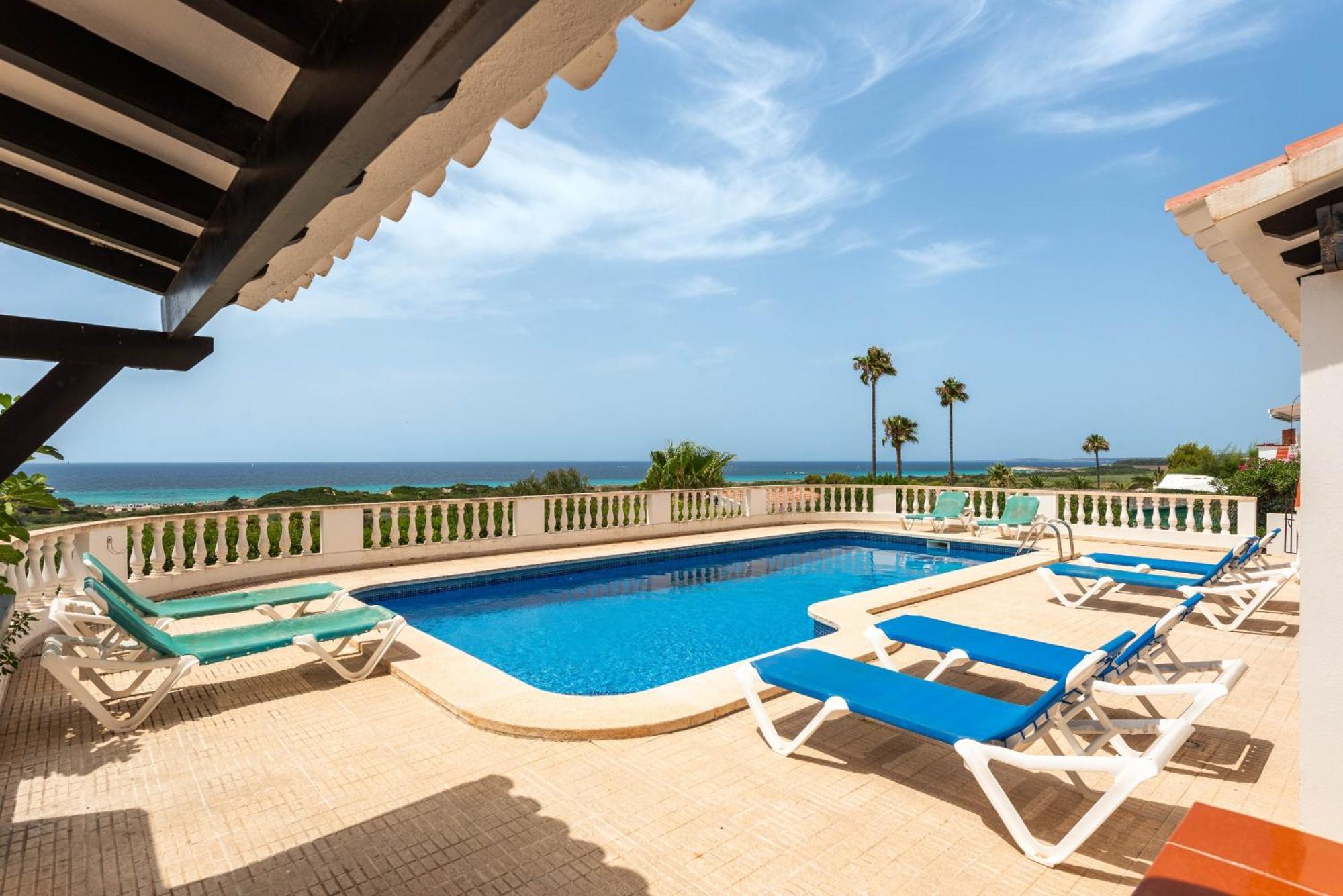 Villa Esplendor Son Bou Bagian luar foto