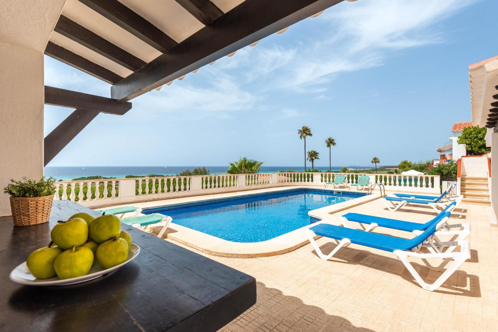 Villa Esplendor Son Bou Bagian luar foto
